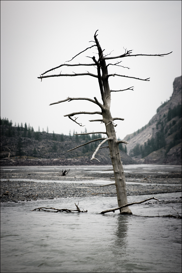 An der Stelle des Sees Masha