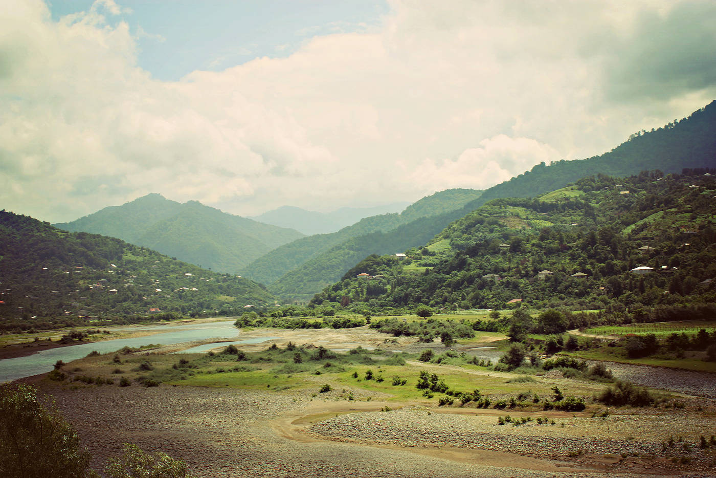 Berge von Adscharien
