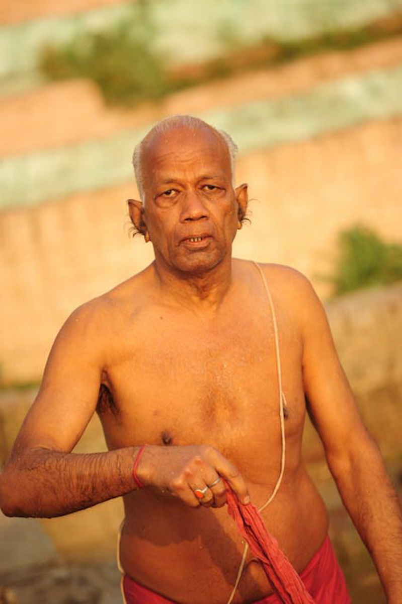 Bildnis eines Unbekannten von Varanasi, Indien