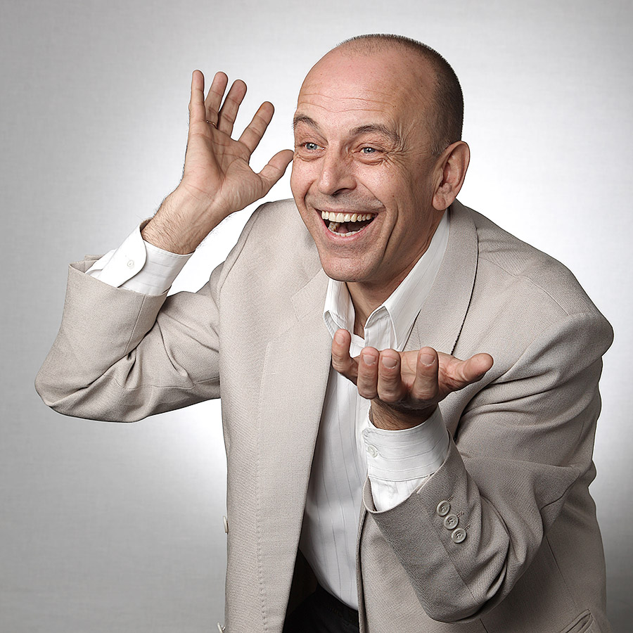 Ich sehe jemanden ...