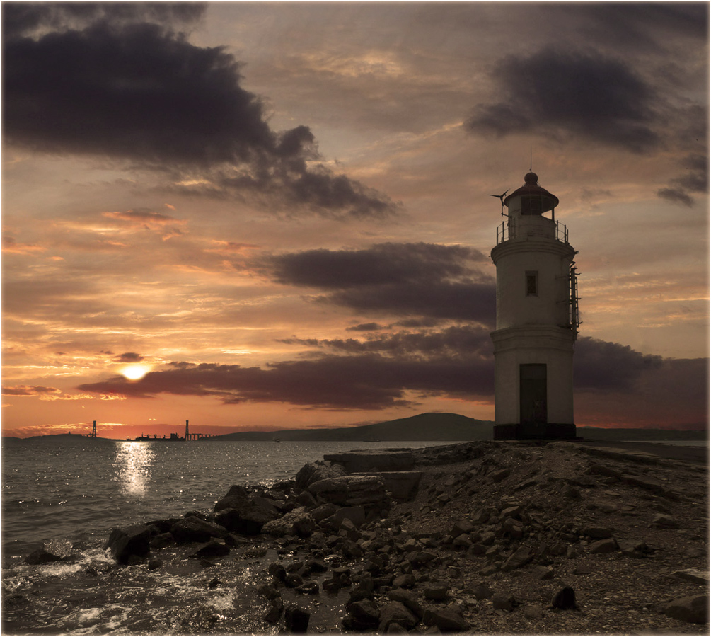 Leuchtturm auf Tokareva cat