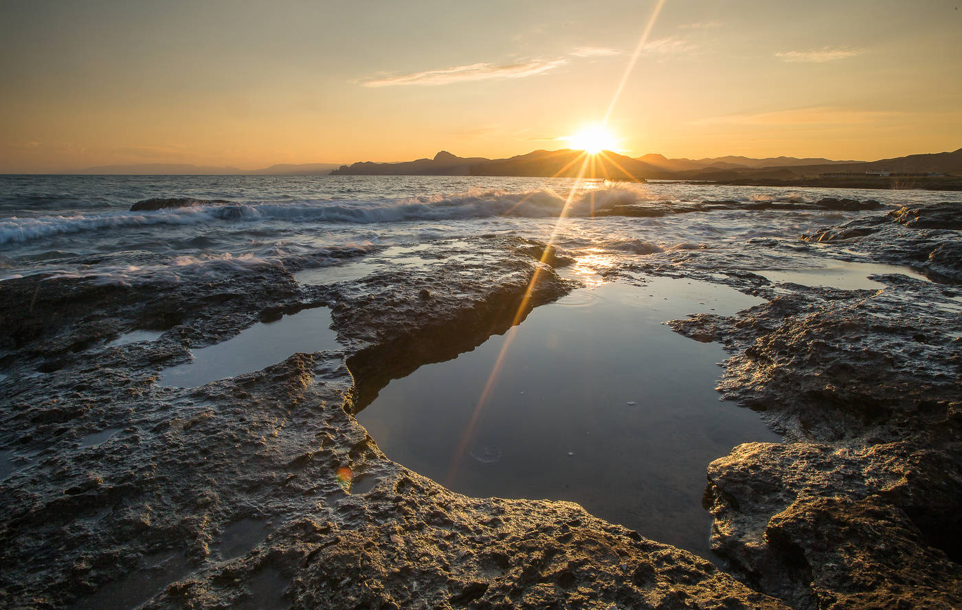 Die ruhigen Backwaters ...