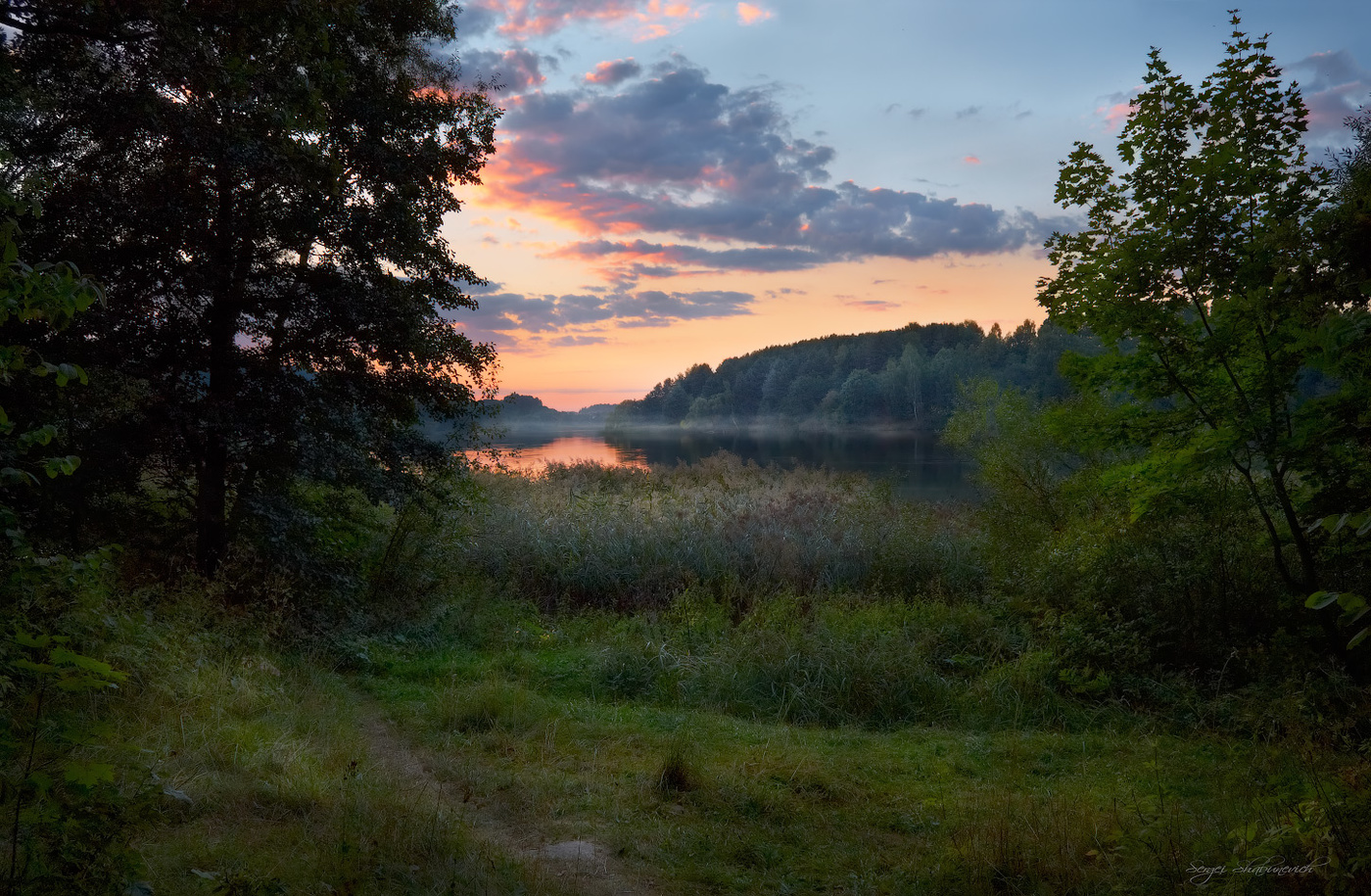 Über die Stille eines Sommerabend