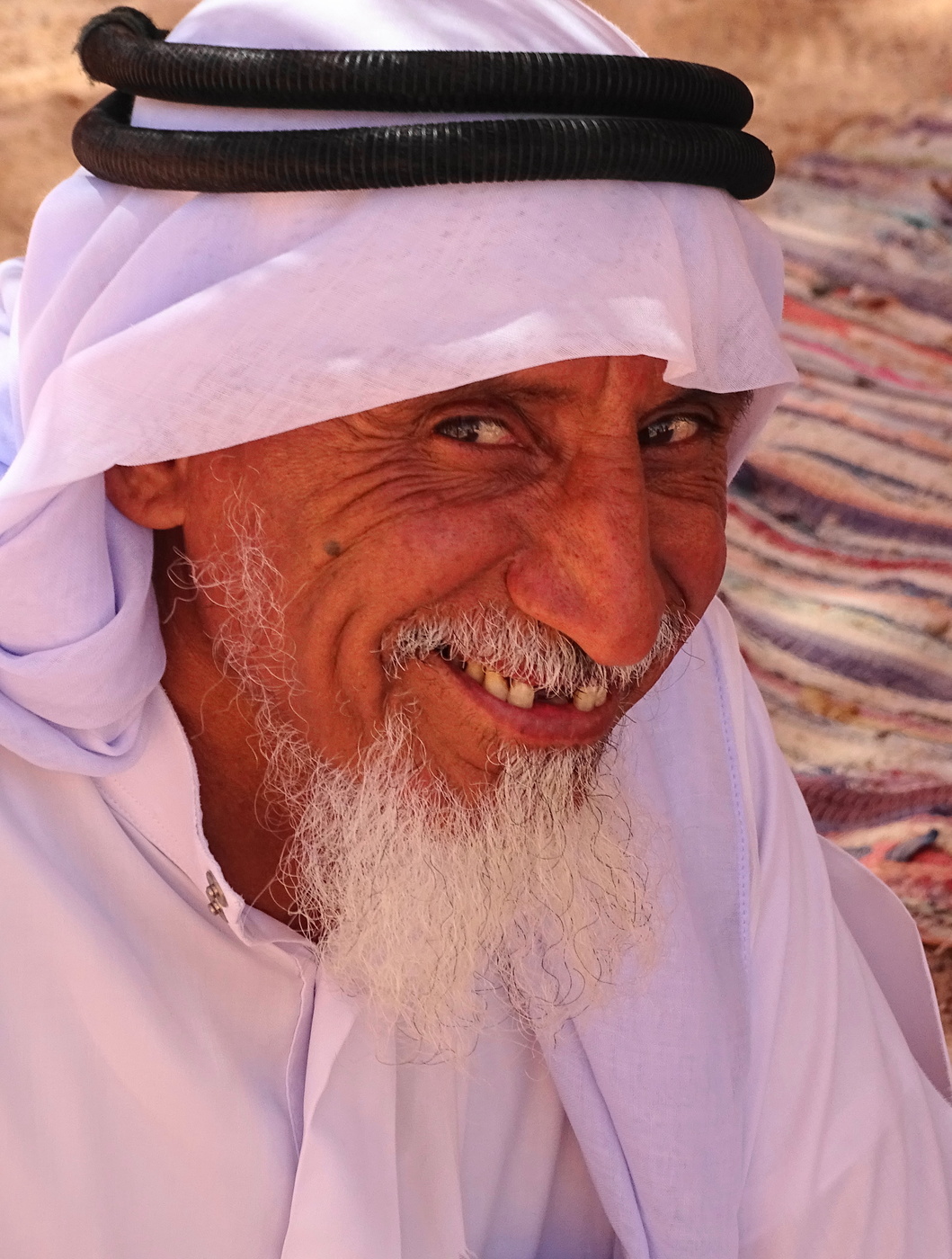 Portrait of Bedouin