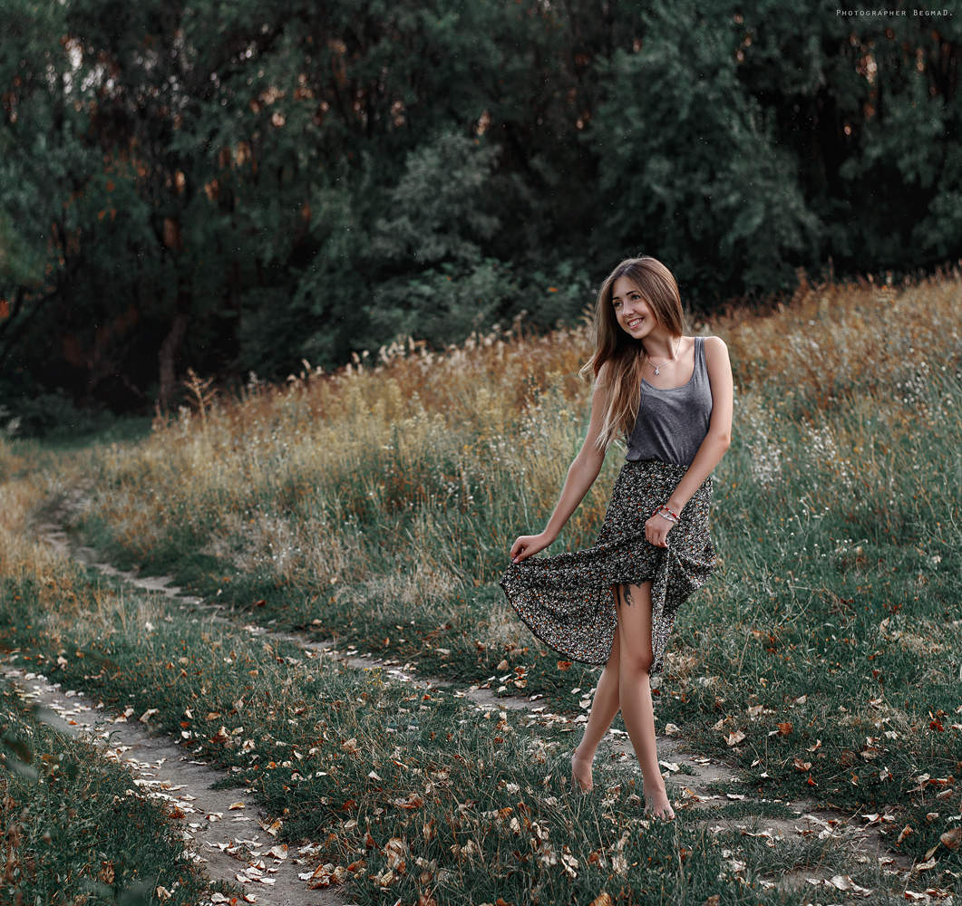 Mit einem Lächeln für das Leben