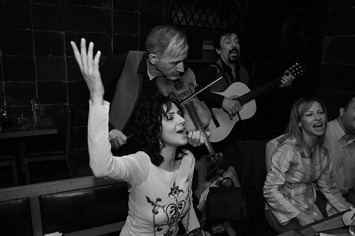 Der Song fängt an zu singen ...