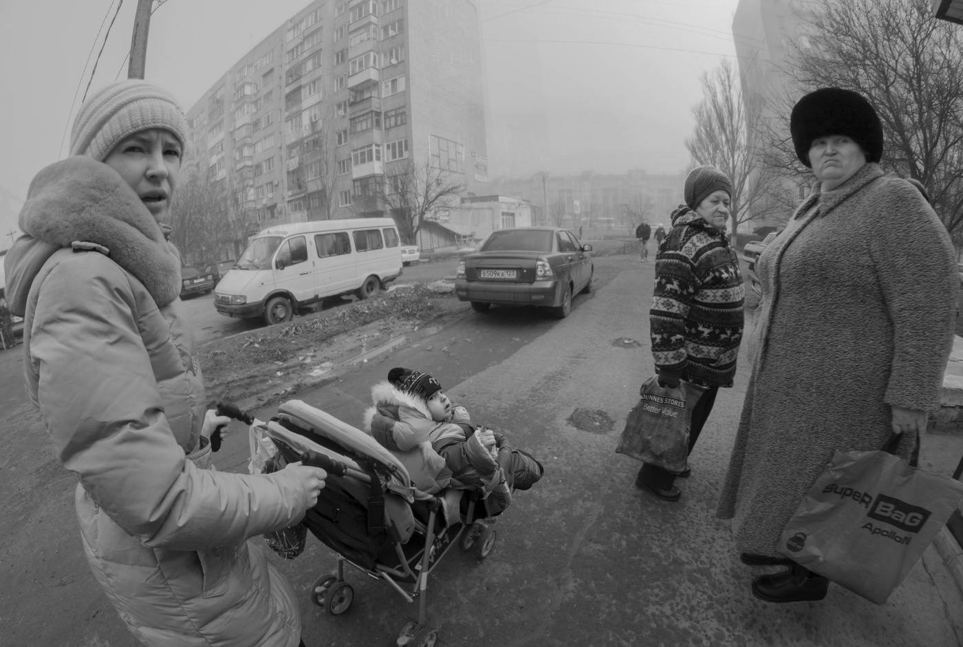 Treffen auf einem Spaziergang