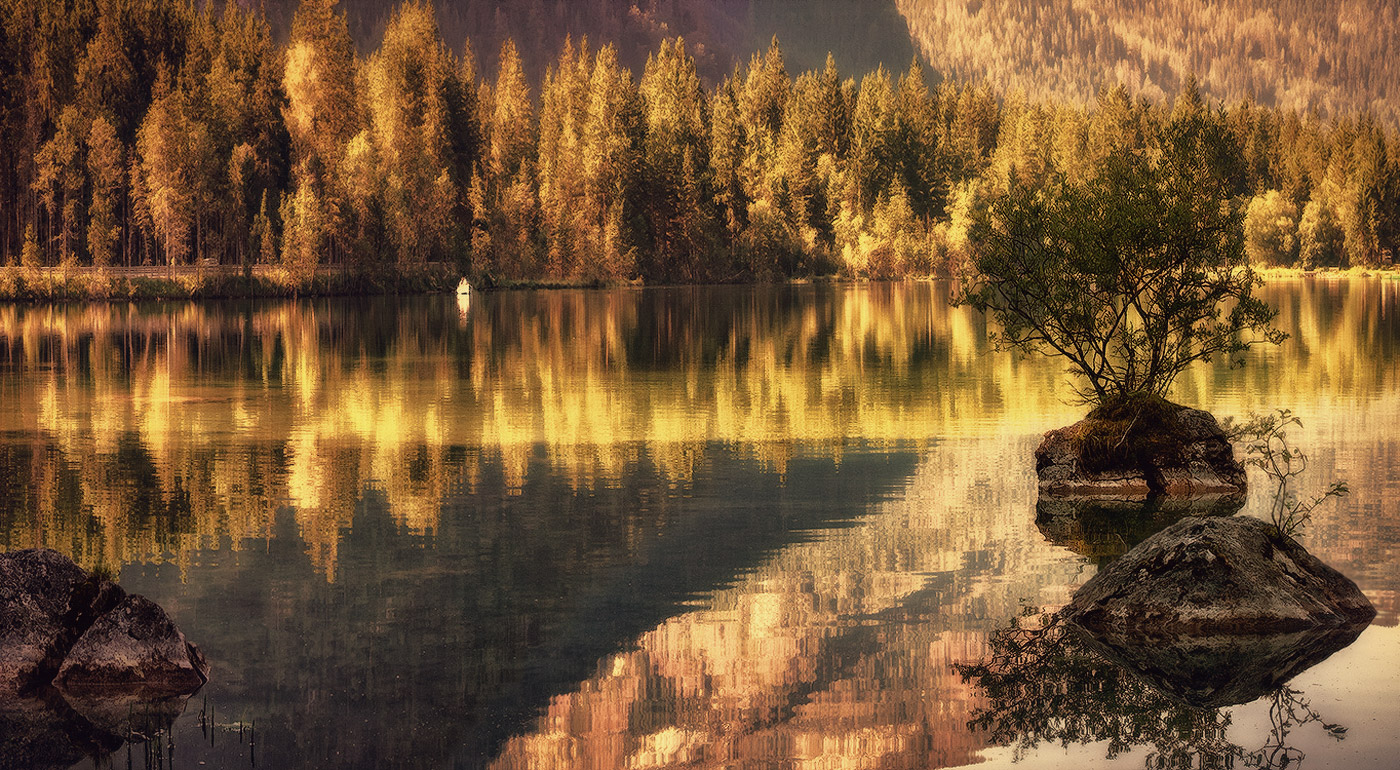 In der Stille reflektiert