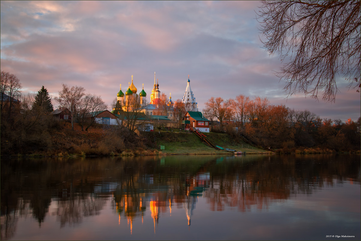 Morgen Farben sanften Licht
