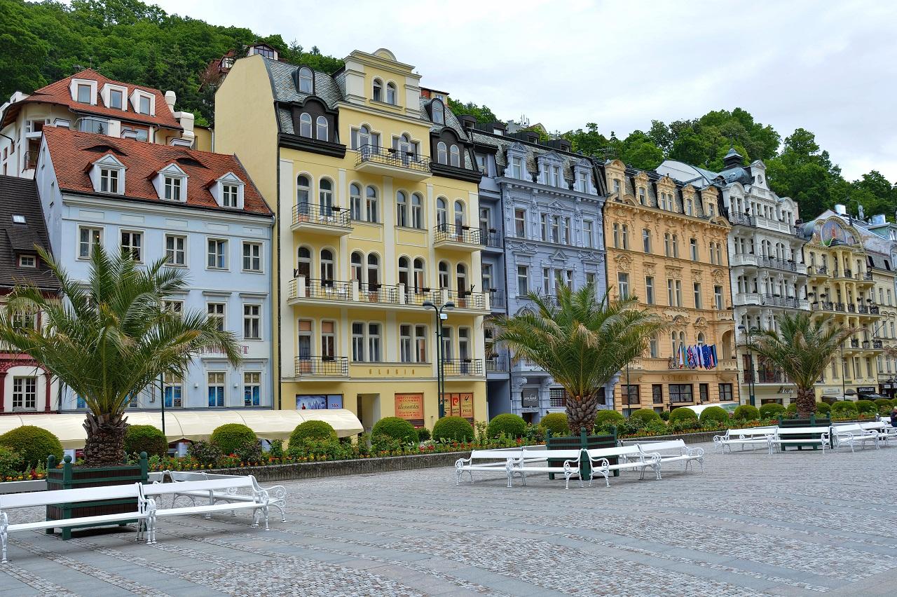 Straßen von Karlovy Vary