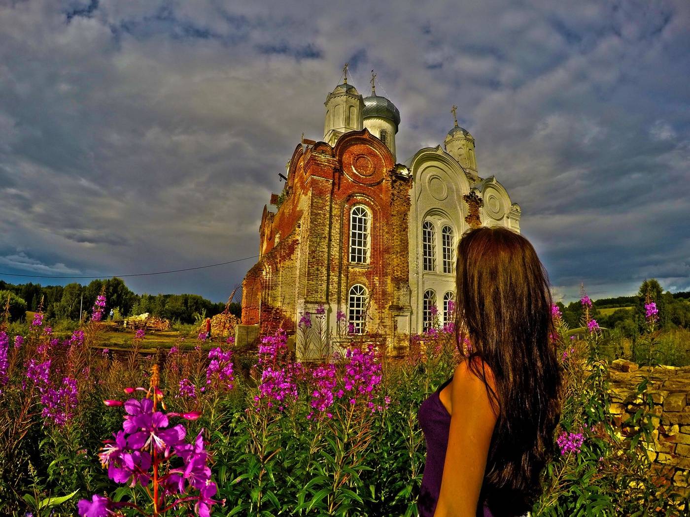 Temple Khristoforova Wüste, Gebiet Archangelsk