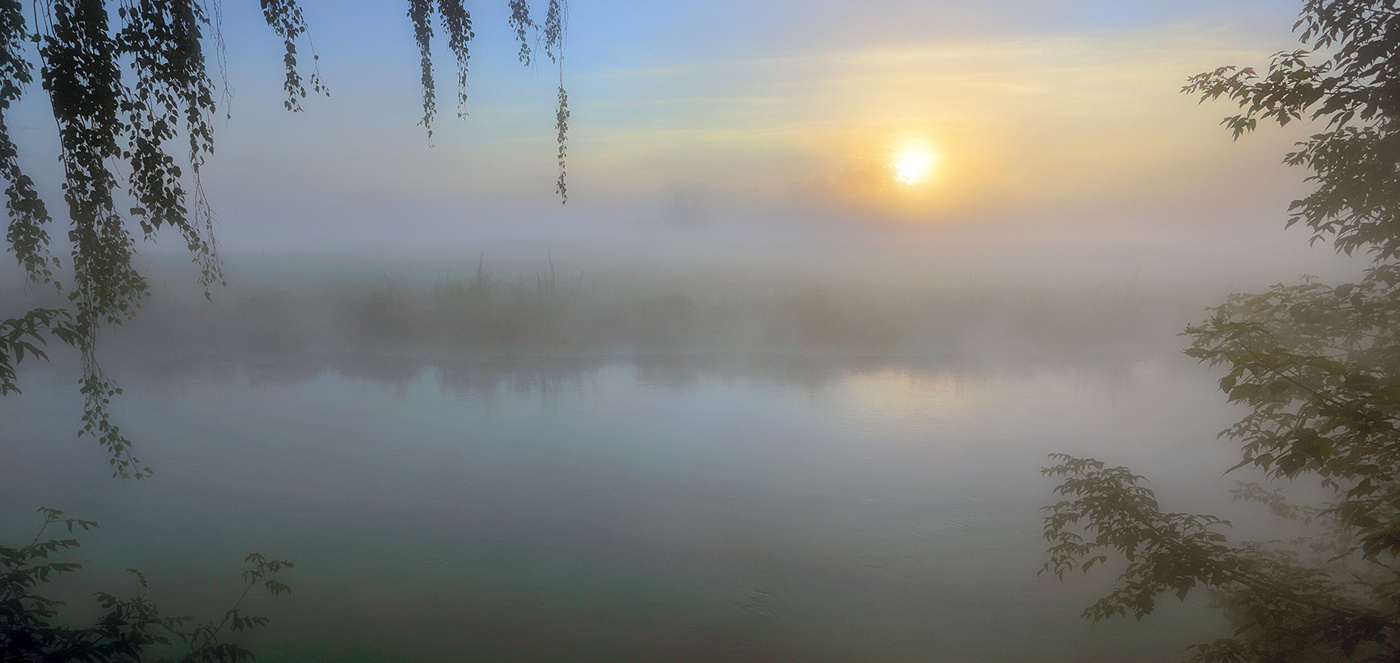 Nebligen Morgen ... 3. August.