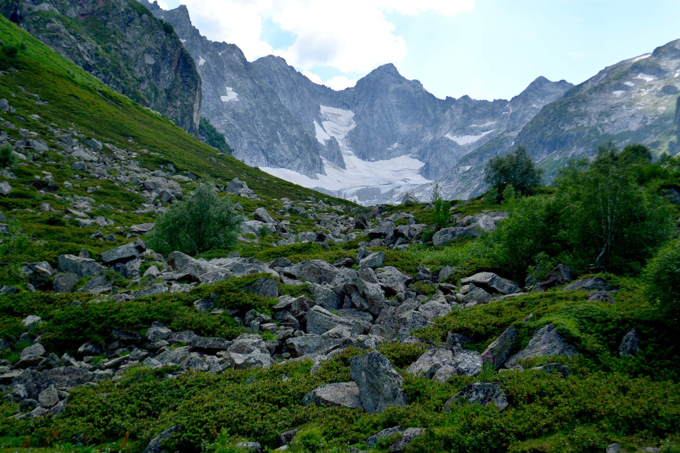 Glacier Gondaray. KCR