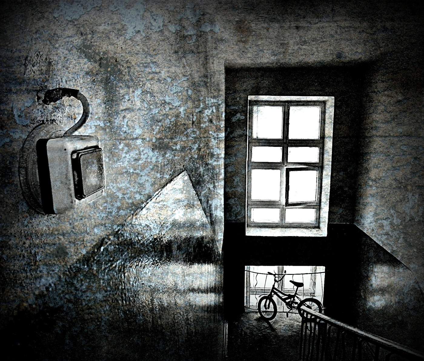 Sonnigen Tag, ein anderer Eingang