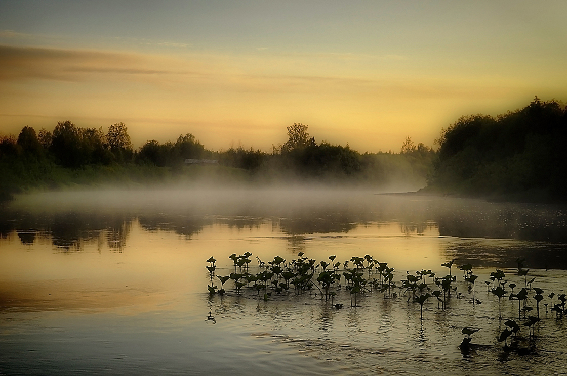 Yolva Fluss, Region Komi