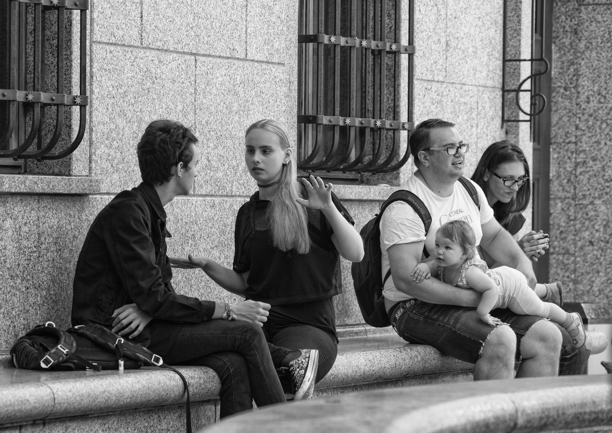 Irgendwo in einer Stadtstraße # 4