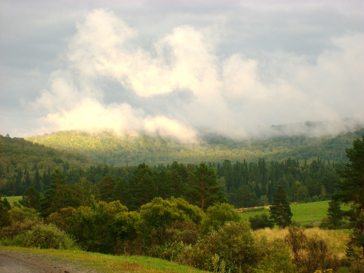 Wolken über den Ausläufern