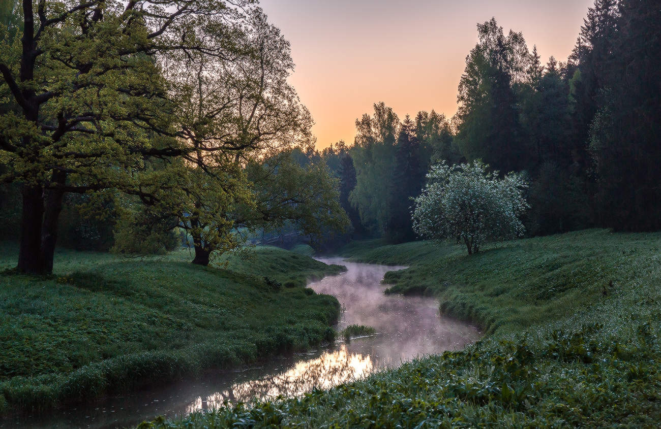 Pawlowski Blick in der Dämmerung.