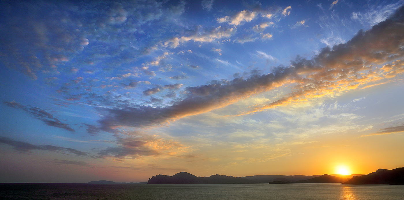 Sunset Schlangen ...