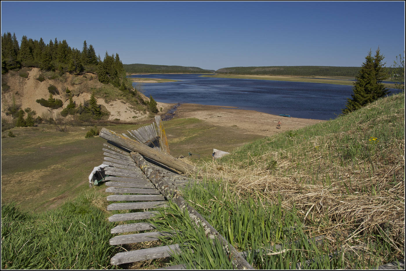 Ausserhalb des Dorfes