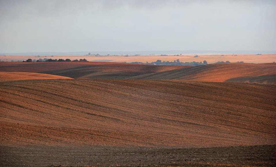 Die September-Landschaft der Ukraine