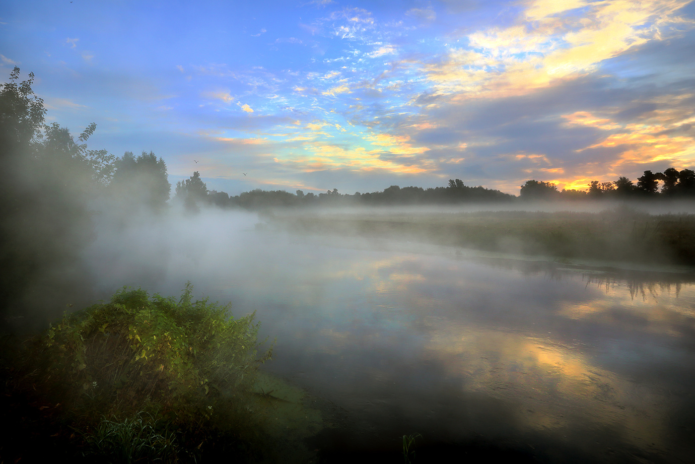 Morgen auslauf August ...