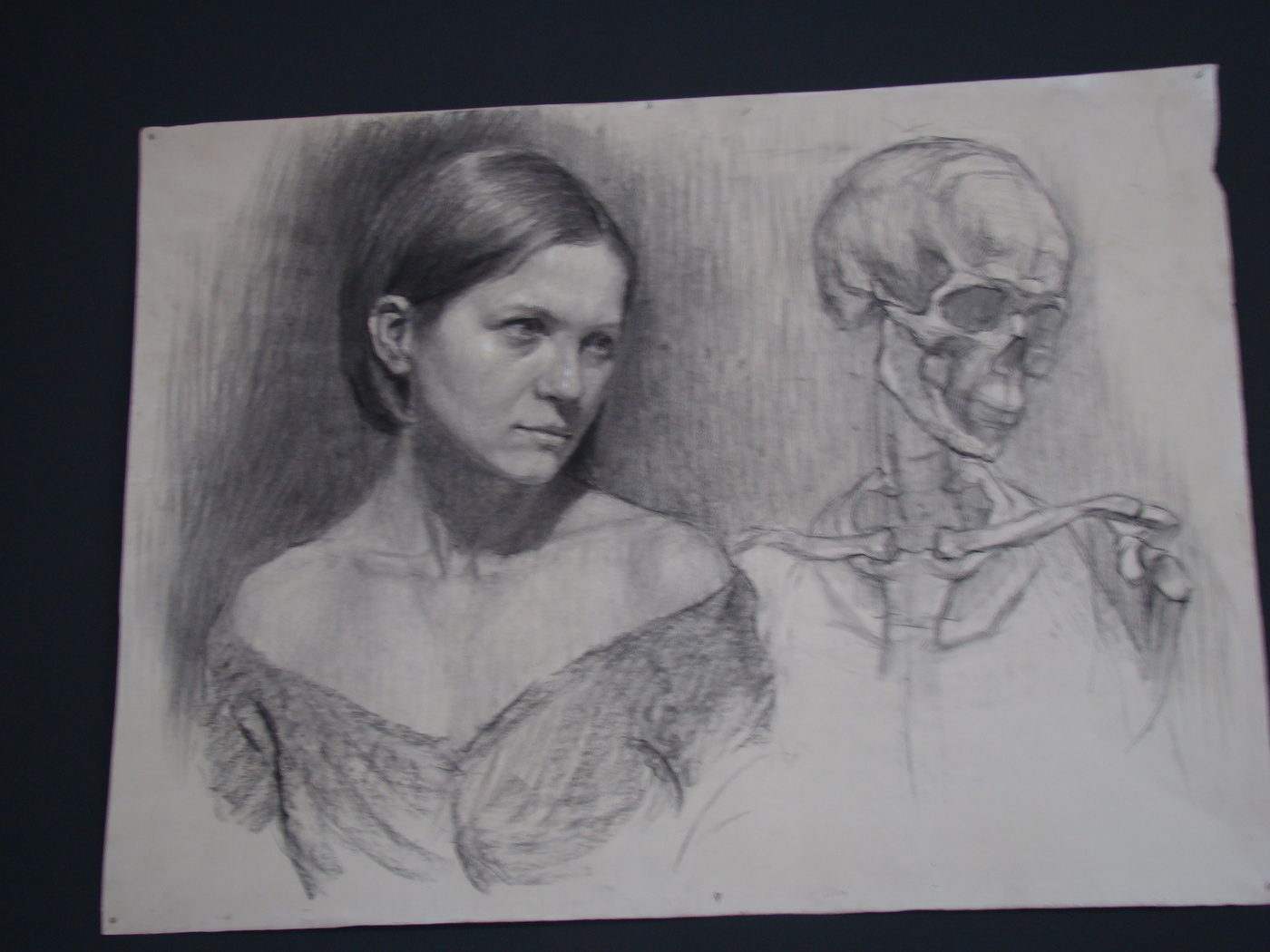 Zwei Personen vor und nach ...