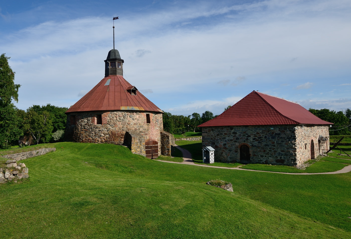 Alte Festung in Priozersk Korela