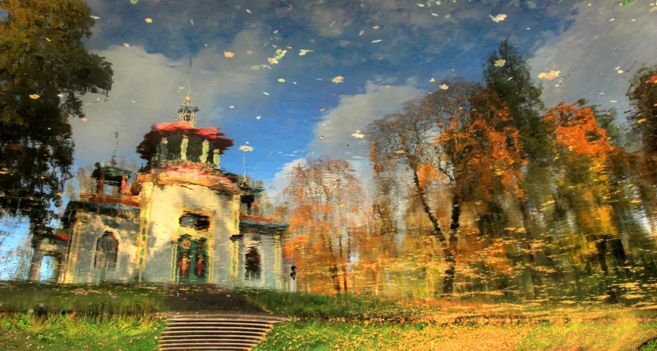 Reflexion der Herbst