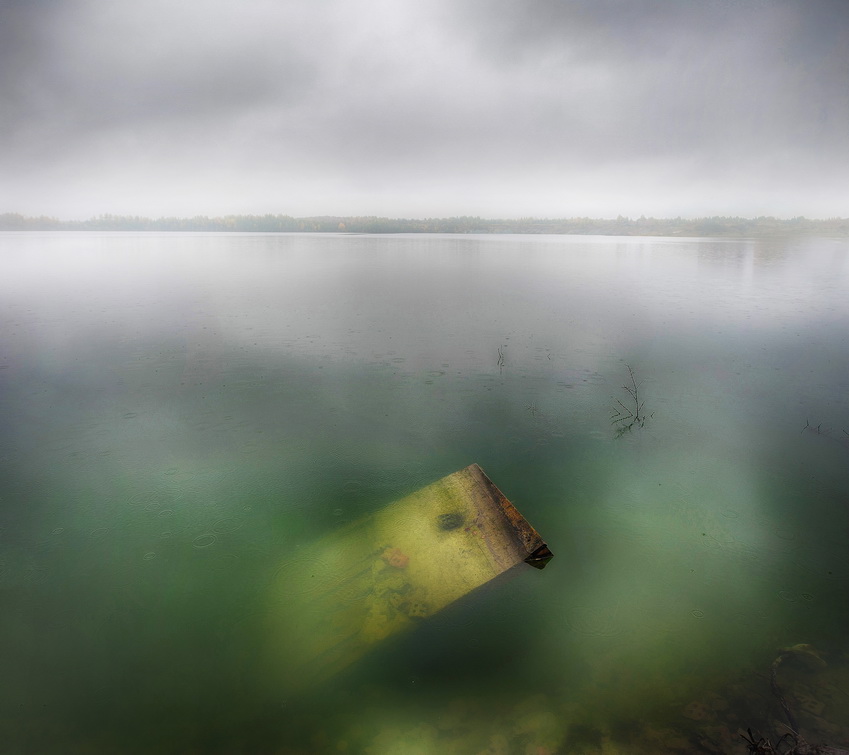 Schlafen in einer geschlossenen Tür