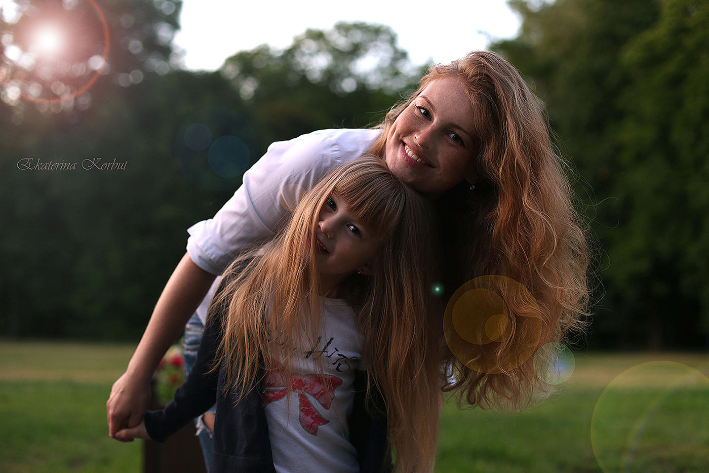 Glück, zusammen zu sein