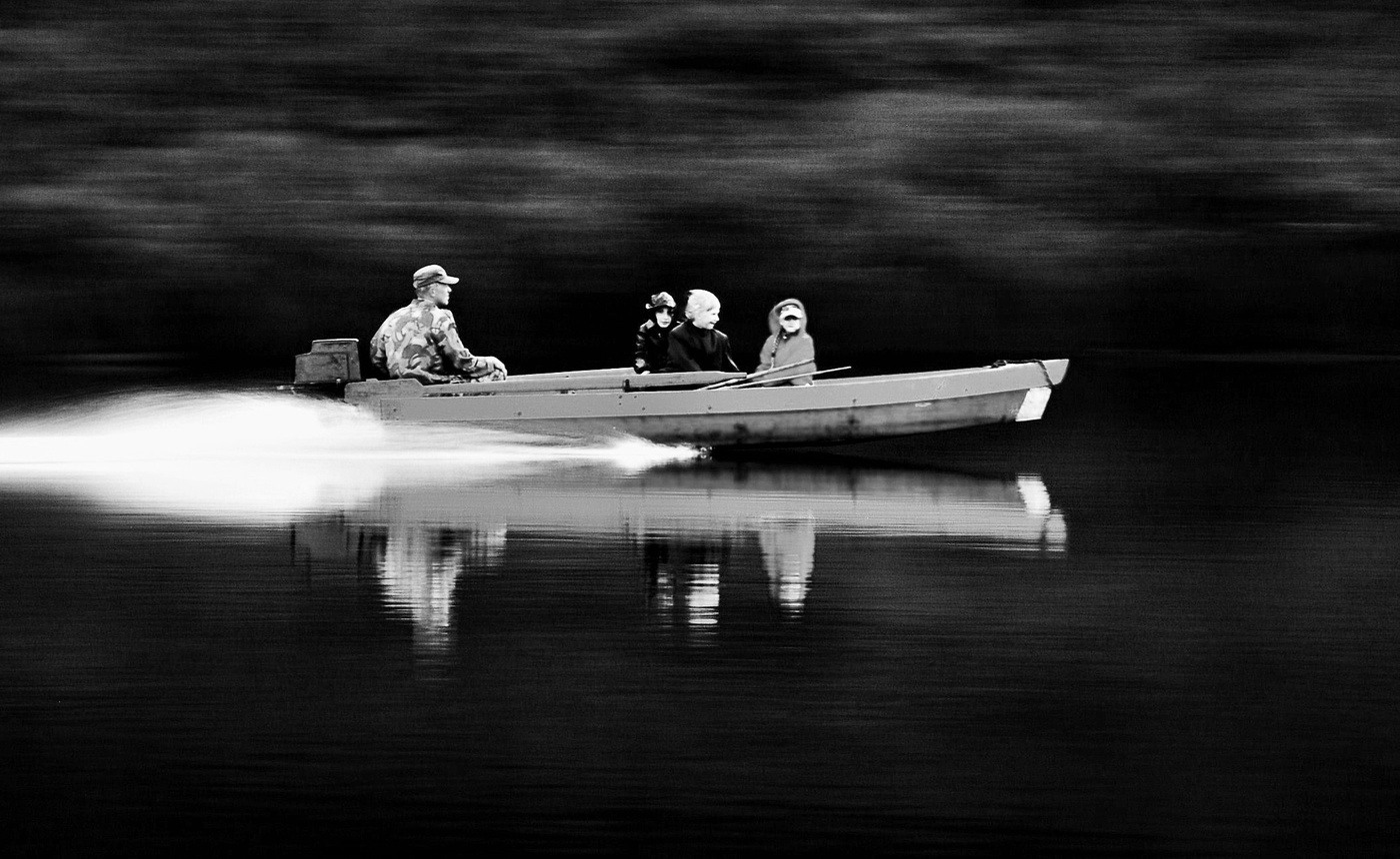 Abendspaziergang mit meinem Großvater ...