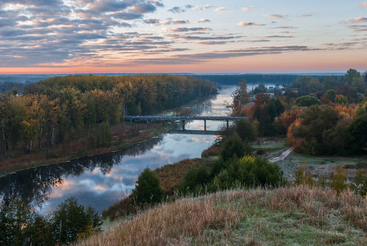 Über Vorskla wachen Tag ...