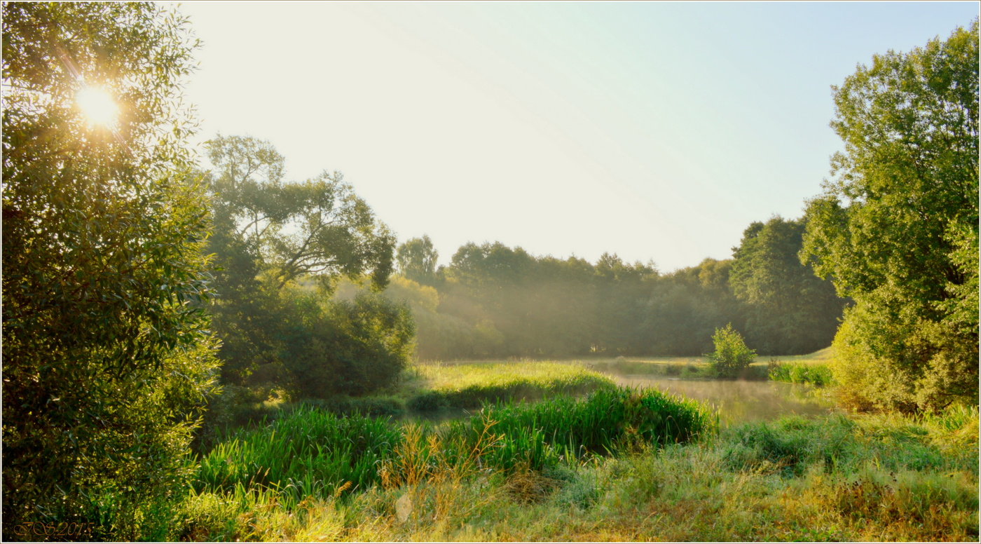 in den letzten Tagen des Monats August