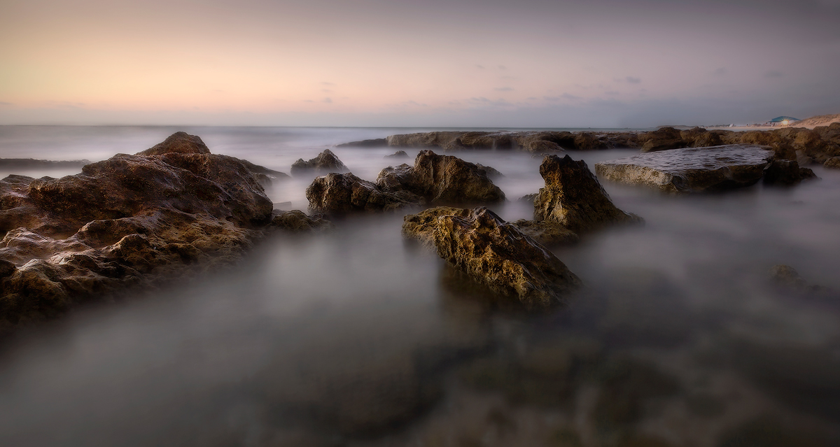 Lila Sonnenuntergang