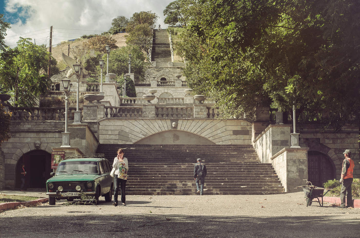 Die meisten Mitridatskaya Treppe.