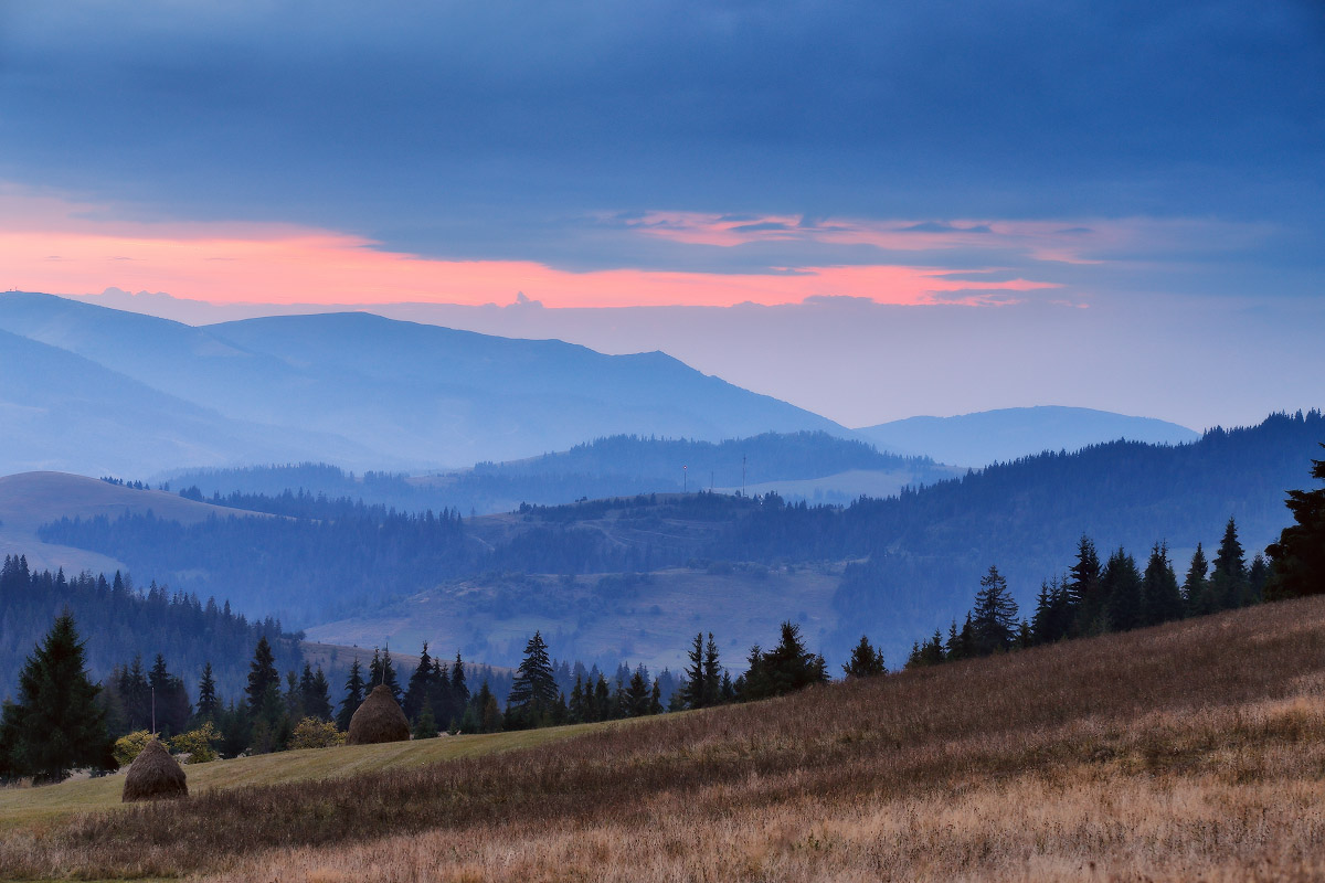 Das Land der blauen Berge