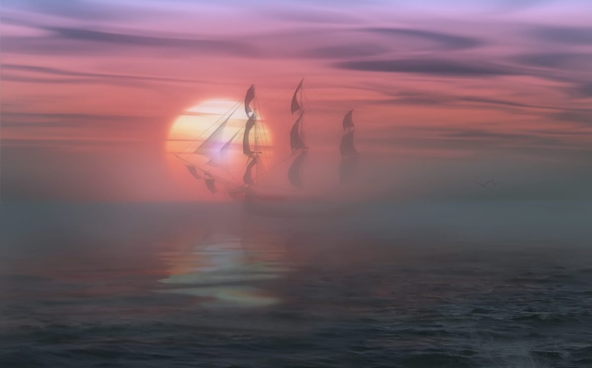 Sun in den Segeln ...