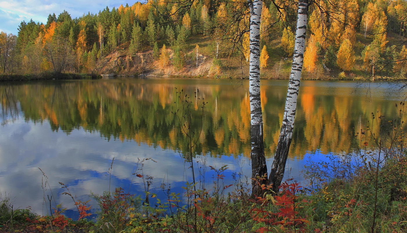 Die Palette des Herbstes