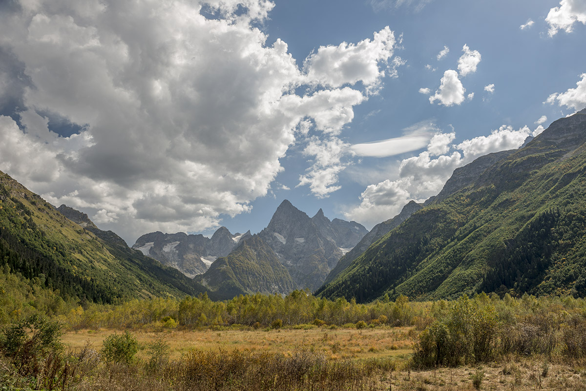 Mit Blick auf das Nordhütte