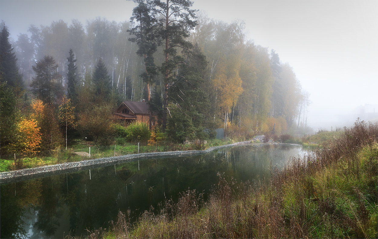 Haus in der Nähe des Wassers