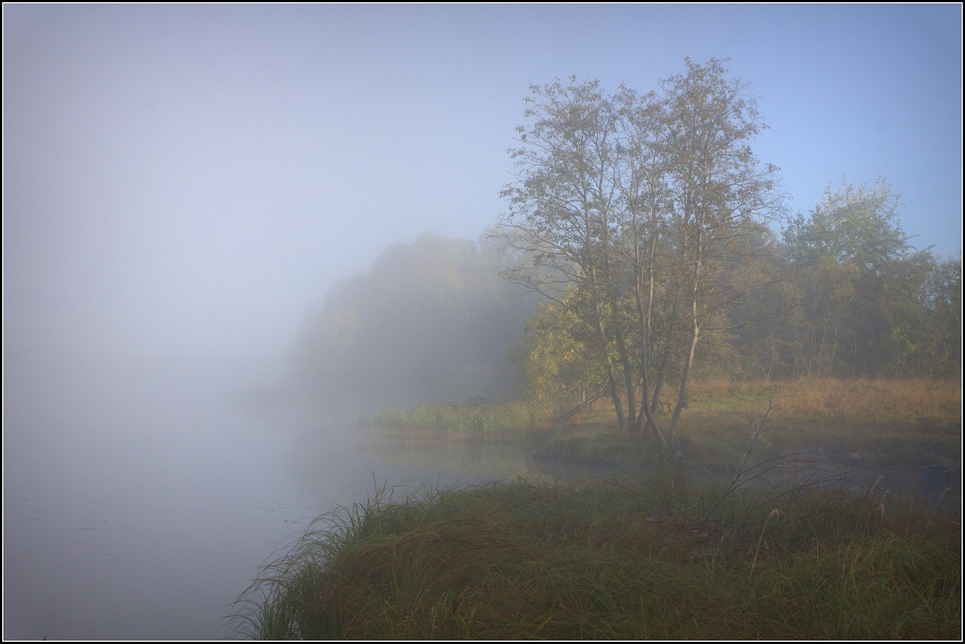 Morgen an der Spitze Ruza ...