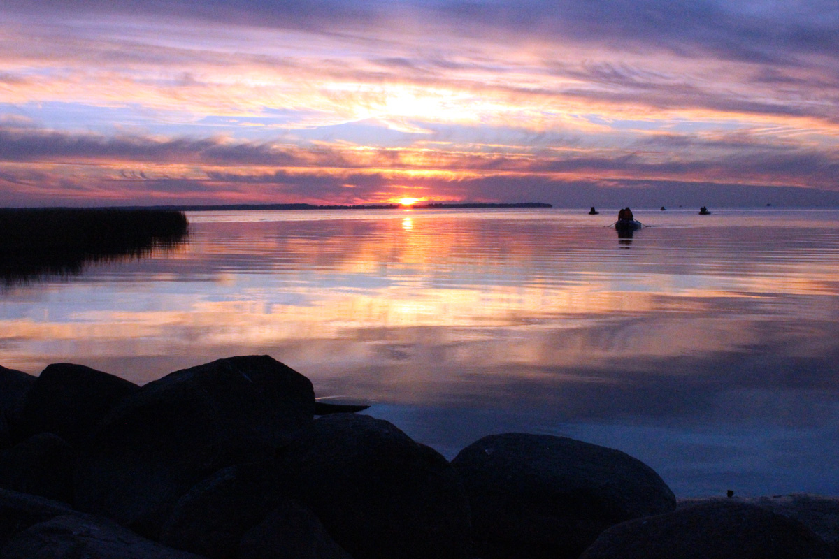 Rückkehr vom Fischfang