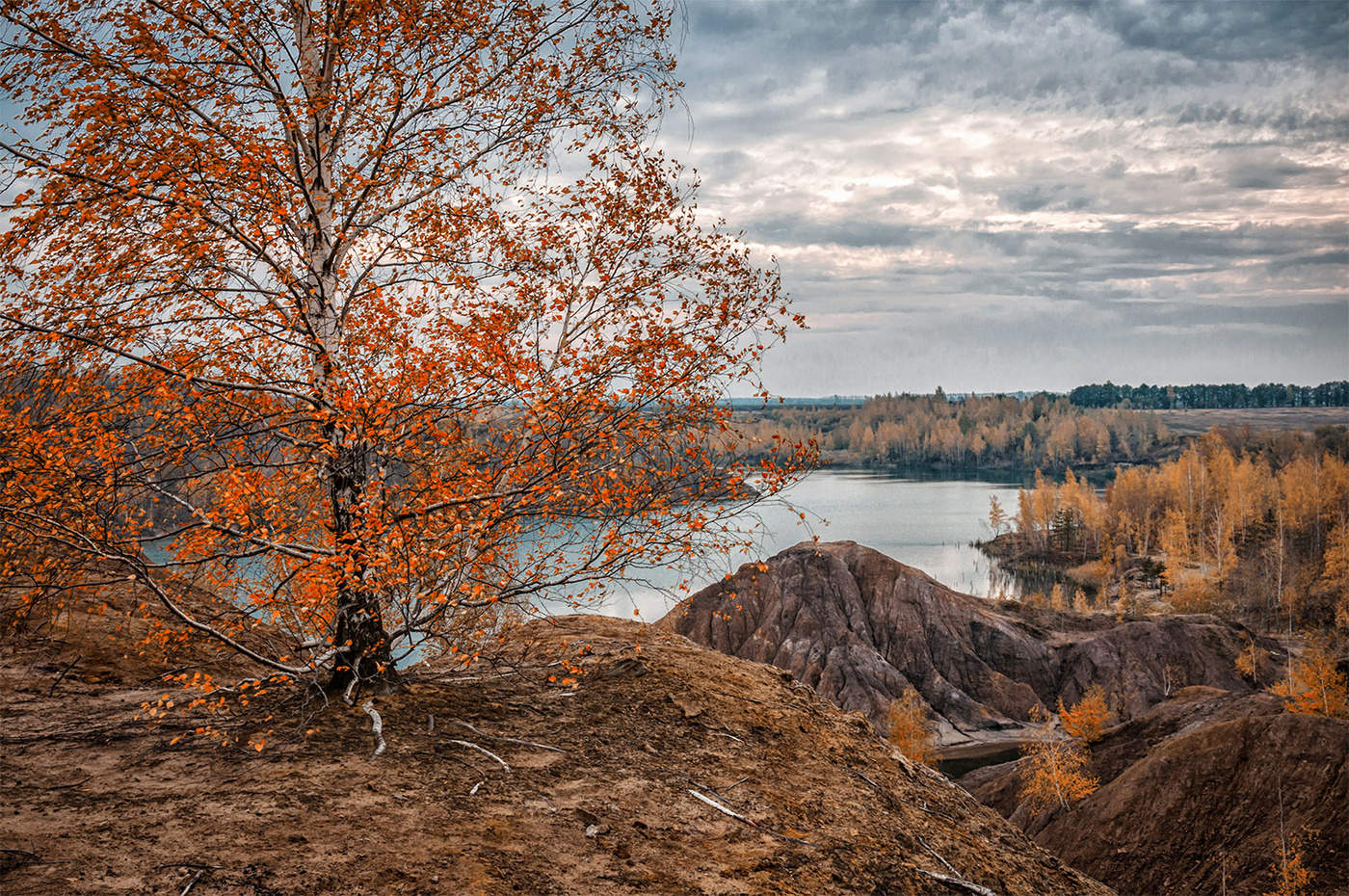 Vorbei sind die sonnigen Tagen ...