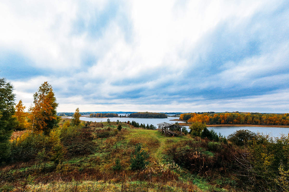 Braslav, Blick von der Berg