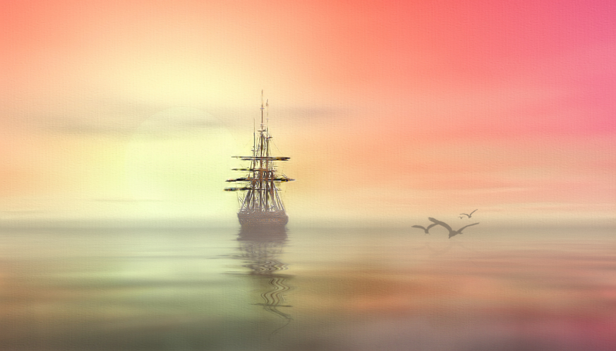 Die Schiffe stehen wird ...