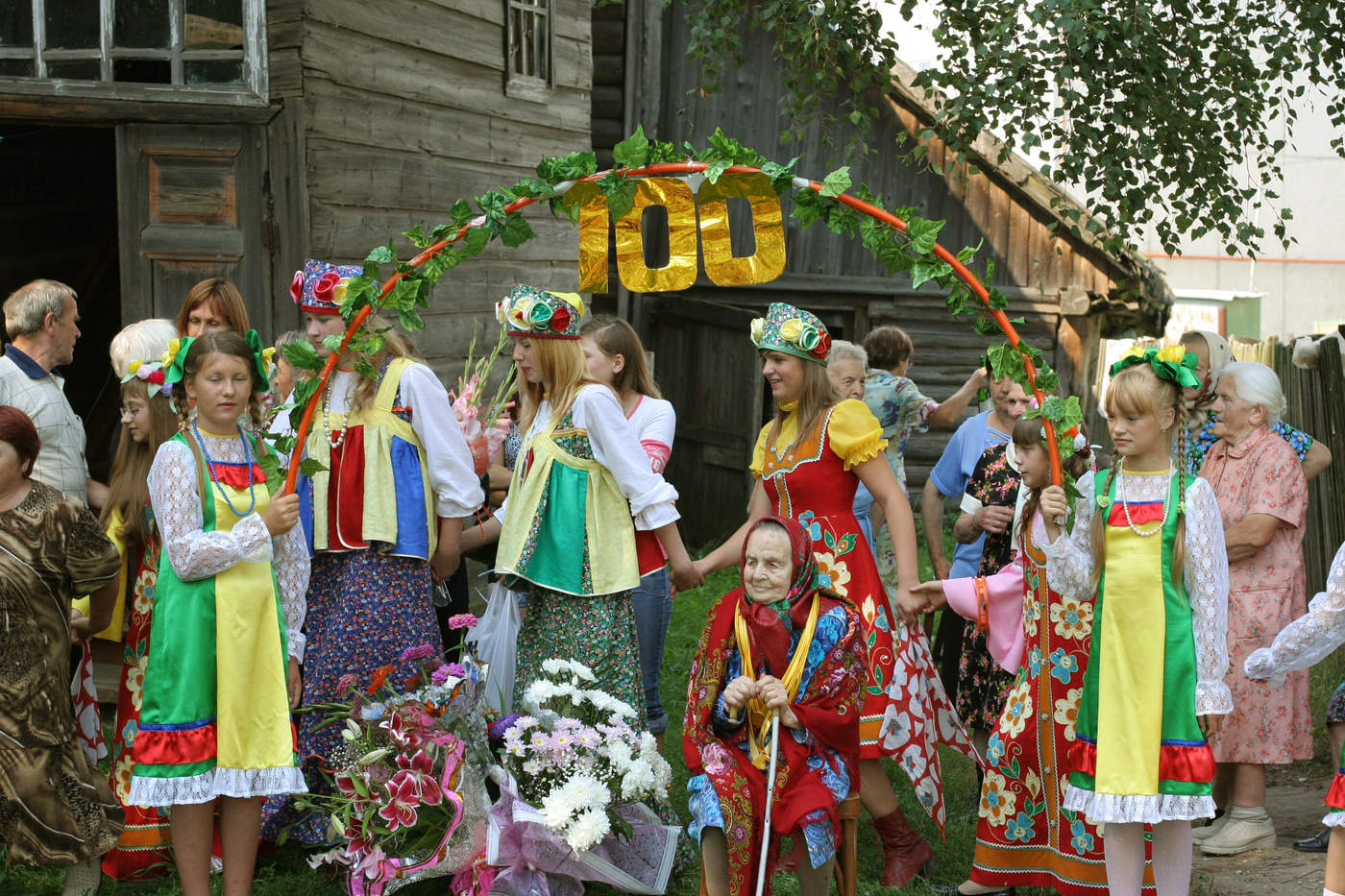 Jahrestag. 100 Jahren.