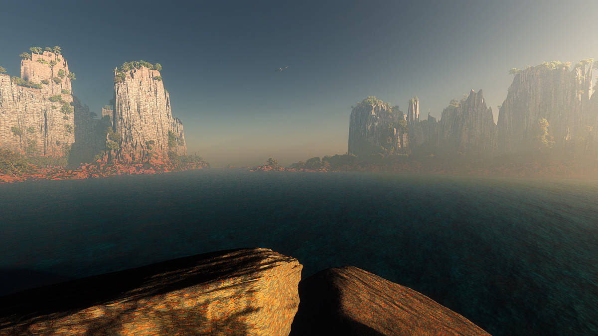 Da auf der anderen Seite des unbekannten ...