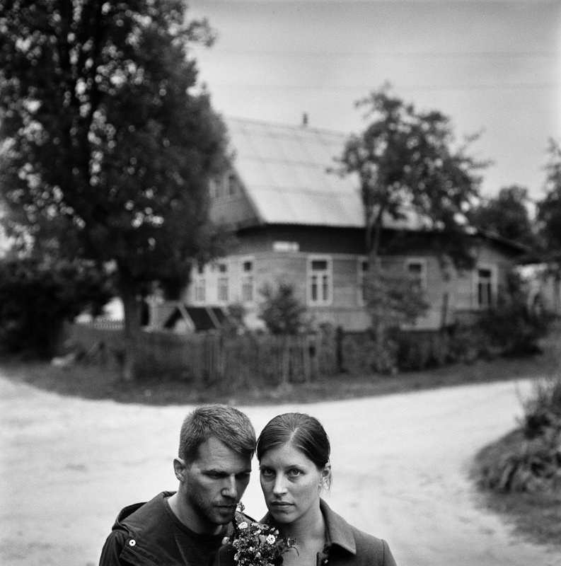 Frank und Matthias (Porträt mit "Landschaft")