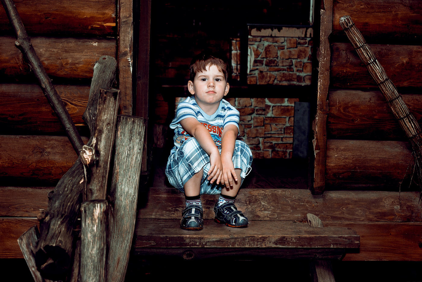 Baba Jaga in der Höhle ...